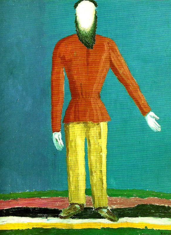 Kazimir Malevich peasant Norge oil painting art